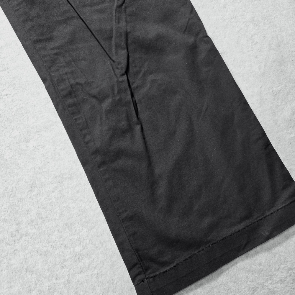 NWT SANCTUARY High Rise Women's Twill Wide-Leg Ankle Cropped Black Pants - Picture 7 of 16